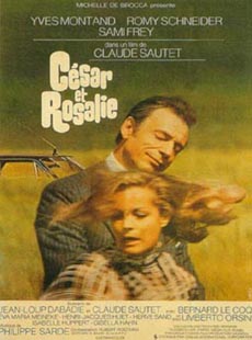 Filmplakat von 'Cesar und Rosalie'